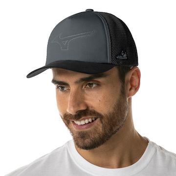 Boné Aba Curva Mizuno Big Logo - Snapback- Adulto