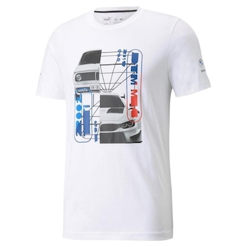 Camiseta Puma Bmw mms Car Graphic - Masculina