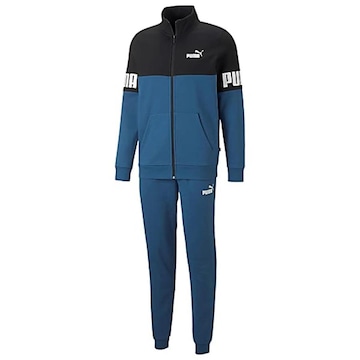 Agasalho Puma Powew Colorblock Suit FL CL - Masculino