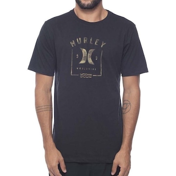 Camiseta Hurley Silk Acqua - Masculina