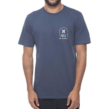 Camiseta Hurley Silk Palms - Masculina