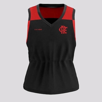 Camiseta Regata Futfanatics Flamengo Peek - Infantil