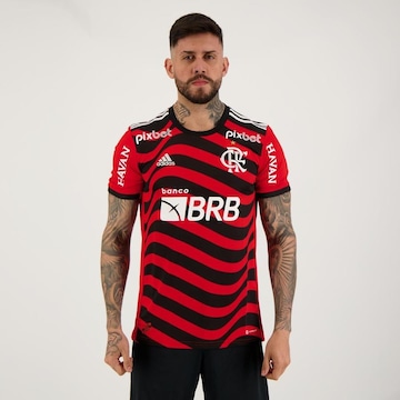 Camisa adidas Flamengo III 2022 Patrocínio - Masculina