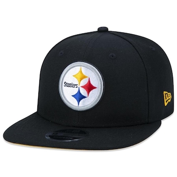 Boné Aba Reta New Era 9Fifty Original Fit Nfl Pittsburgh Steelers - Snapback - Adulto