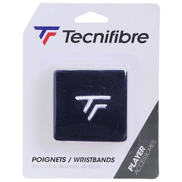 Munhequeira Tecnifibre Curta - Pack com 02 Unidades