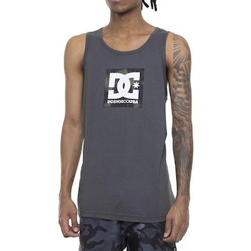 Camiseta Regata DC Shoes Square Star Fill - Masculina