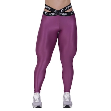 Calça Legging Orbis Fitness Fusô Alta Personalizado - Feminino