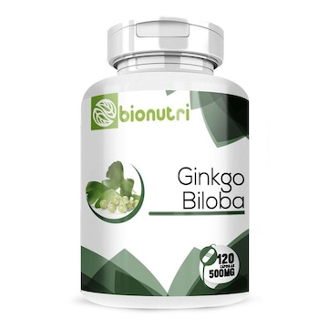 Ginkgo Biloba 100% Puro 500mg Bionutri - 120 Caps