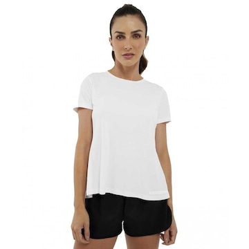 Camiseta Alto Giro Skin Fit Trasnpasse - Feminina