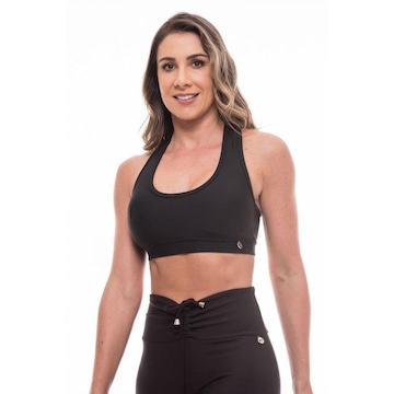 Top Fitness com Bojo Removível Vibs Fitwear Nadador - Feminino