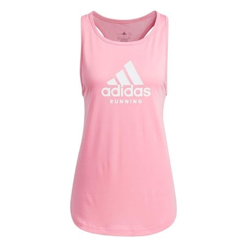 Camiseta Regata adidas Logo Running - Feminina