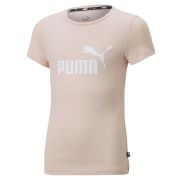 Camiseta Puma Essentials Logo - Infantil