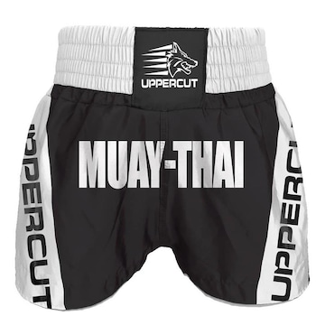 Calção Uppercut Muay Thai Premium - Unissex