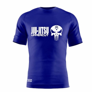 Camiseta Uppercut Jiu Jitsu Caveira Justiceiro Dry Fit UV-50+ - Unissex