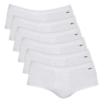 Kit Cuecas Zorba Slip Linea com 6 Peças - Adulto