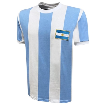 Camisa Seleção Argentina Icon s/n° Adidas Masculina - Azul Royal