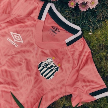 Camisa Umbro Santos Outubro 2022 - Infantil