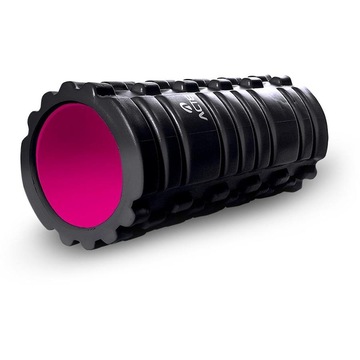 Rolo de Liberação Miofascial, Rolo de Massagem, Rigido, 34cm, Rosa, T141-R, Acte Sports