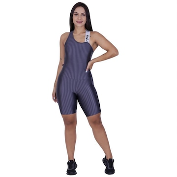 Macaquinho Fitness Orbis Cirrê 3D - Feminino