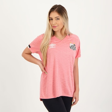 Camisa Umbro Santos Outubro  2022 - Feminina