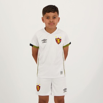 Kit de Uniforme do Sport Recife Umbro II 2021 - Infantil