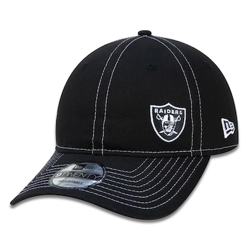 Boné Aba Curva New Era 9Twenty Nfl Las Vegas Raiders Core - Strapback - Feminino