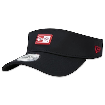 Viseira Aba Curva New Era Logo Box Frontal - Feminina