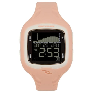 Relógio Digital Rip Curl Kauai Tide Peach - Unissex