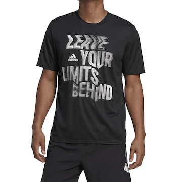 Camiseta adidas D2M Slogan - Masculina