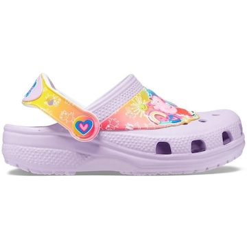 Sandália Crocs Classic Funlab I Am Peppa Pig Clog - Infantil