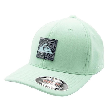 Boné Aba Curva Quiksilver Plate Heritage SM23 Mint - Fechado - Adulto