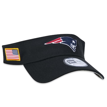 Viseira Aba Curva New Era New England Patriots Salute To Service 2022 - Adulto