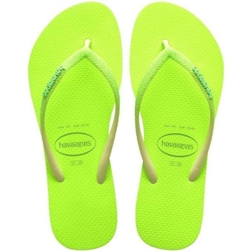 Chinelo Havaianas Slim Glitter Neon - Feminino