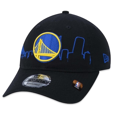 Boné Aba Curva New Era 9Twenty Golden State Warriors Tip-Off - Strapback - Adulto