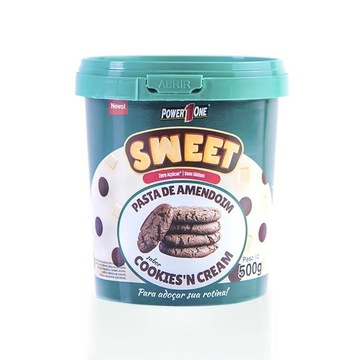 Pasta de Amendoim Sweet Power1One - Cookies N Cream - 500g