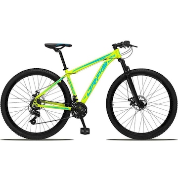 Bicicleta Aro 29 Drais Color - Freio a Disco - Câmbio IMP - Suspensão Dianteira MTB - 24 V - Unissex