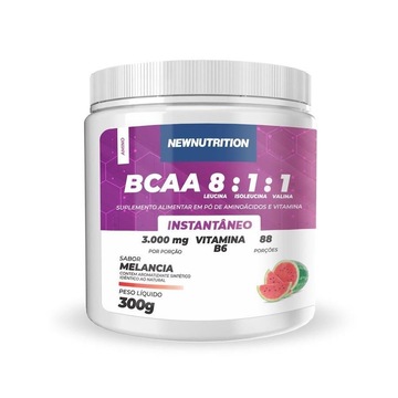 BCAA com Vitamina B6 NewNutrition - Melancia - 300g
