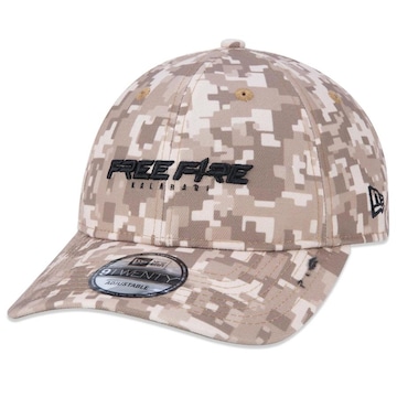 Boné Aba Curva New Era 9Twenty Free Fire - Strapback - Adulto