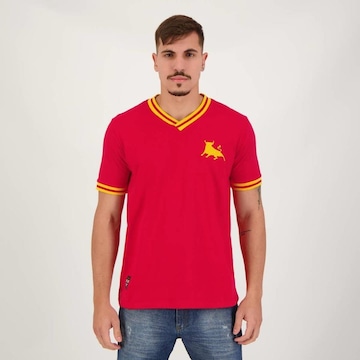 Camisa da Espanha Futfanatics Retrô - Masculina