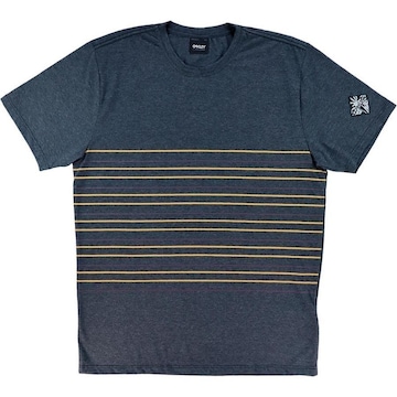 Camiseta Oakley Linear Threads Striped Tee - Masculina