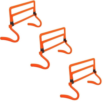 Barreirinhas PVC Ajustável 15 a 38cm Treino Funcional - 3 Unidades