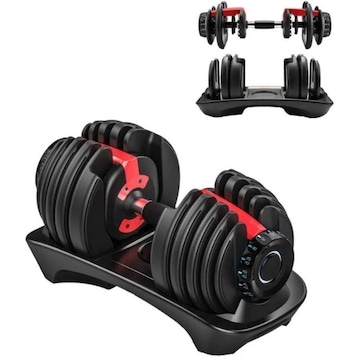 Dumbbell Regulável 24Kg Ajustável Yangfit