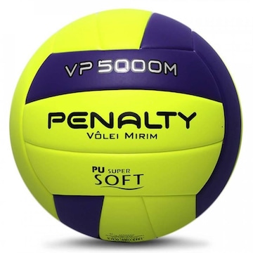 Bola de Vôlei Penalty VP 5000M Mirim X Amarela e Roxa