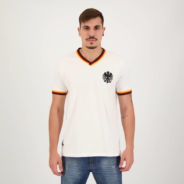 Camisa da Alemanha Futfanatics Home Retrô -Masculina