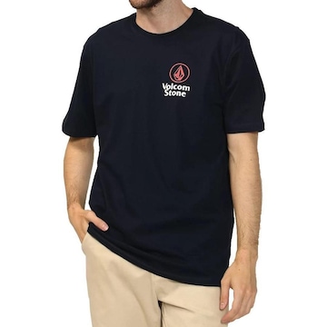 Camiseta Volcom Silk Mc Ezduzit - Masculina