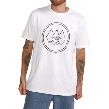 Camiseta Volcom Silk MC Tristone - Masculina