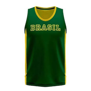 Camiseta Regata Braziline Brasil Uacari - Masculina