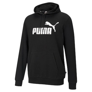 Blusão de Moletom com Capuz Puma Essentials Big Logo - Masculino