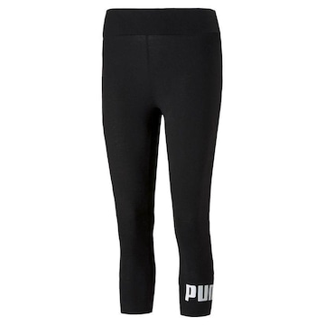 Calça Legging Puma Essential 3/4 Logo - Feminina