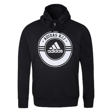 Blusão de Moletom com Capuz adidas Combat Sports BJJ - Masculina